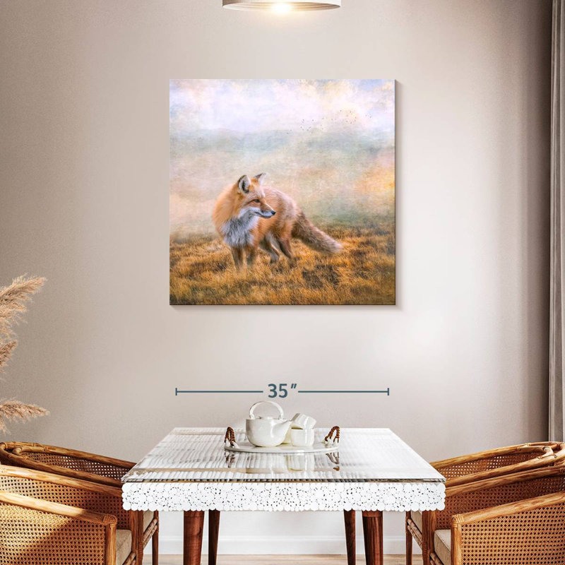 Brampt Seeking Mischief, 36" H x 36" W