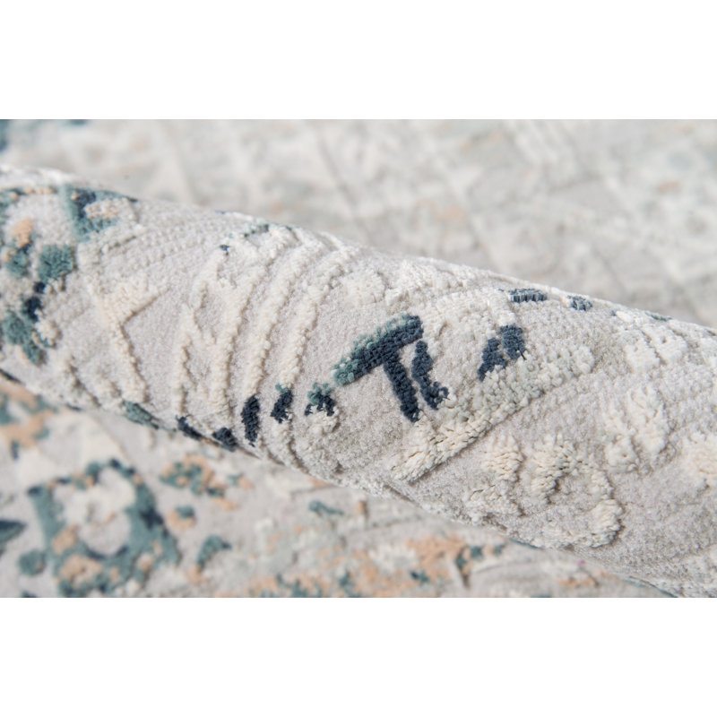 Thoman Abstract Indoor Rug, Rectangle 3'10" X 5'7"