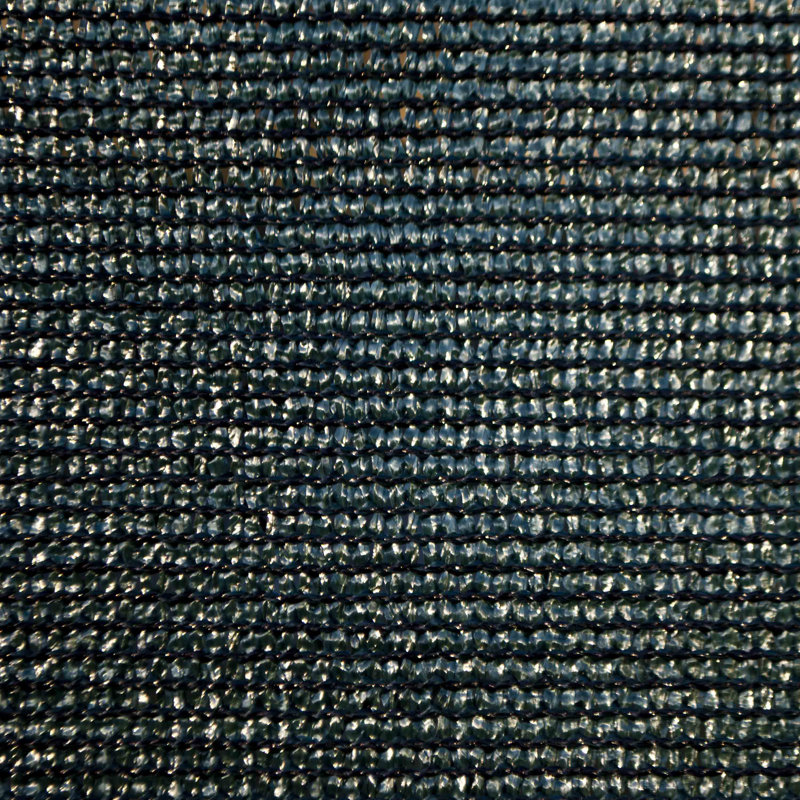 Dark Green Polyethylene Privacy Mesh Fence Screen with Grommets