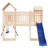 VidaXL Pine Swing Set with 2 Swing(s) , 1 Slide(s)-88463364