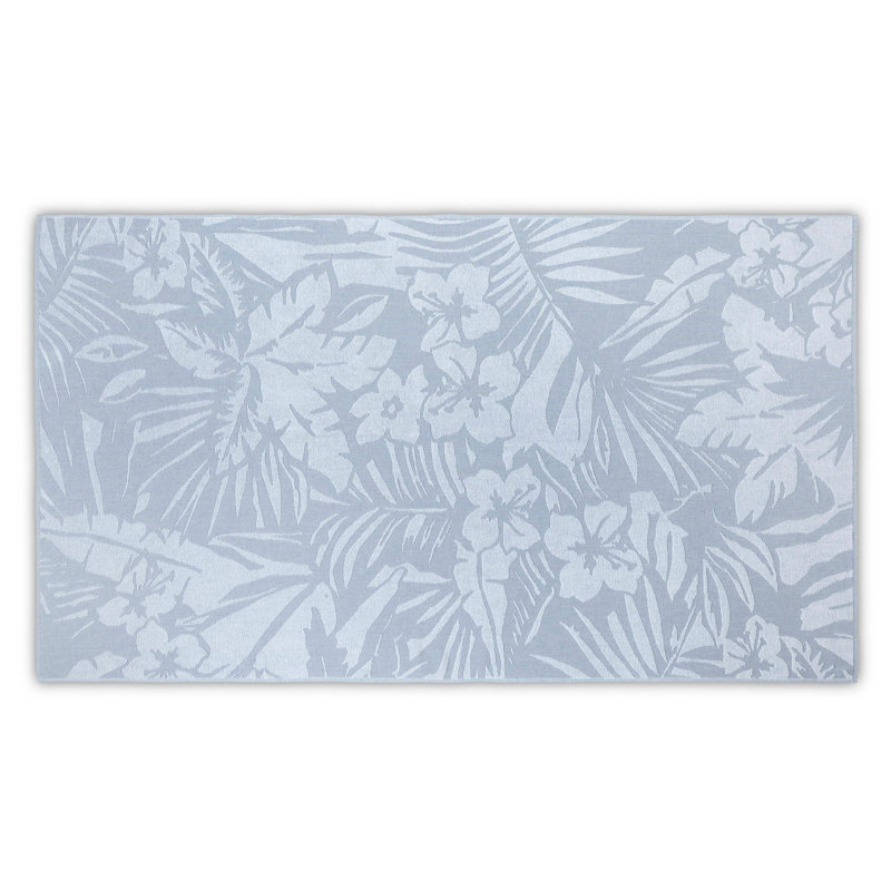 Premium Fouta Beach Towel, 100% Cotton, 39.4 x 70.9 inches | Soft and Absorbent, 8.5 oz/sq yd | Beautiful Blue Color, Perfect for Beach, Pool, or Spa | Easy Care: Machine Washable, Tumble Dry Low
