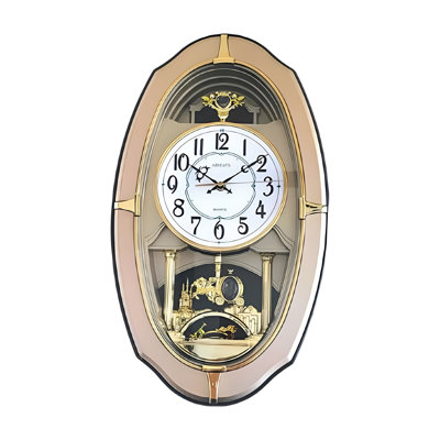 Steel Analogue Wall Clock