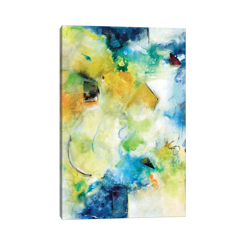 Starlings II by Joyce Combs - Wrapped Canvas Painting, 20.32 cm H x 30.48 cm W