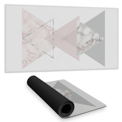 Geometric art - 15.75"x31.50" Desk mat