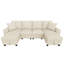 4 Seater Chenille Sofa-728339510
