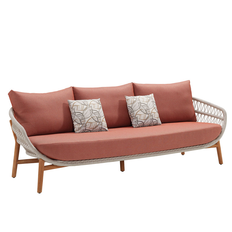 Vasca Outdoor 4 - Piece Teak Conversation Set by Claudio Bellini