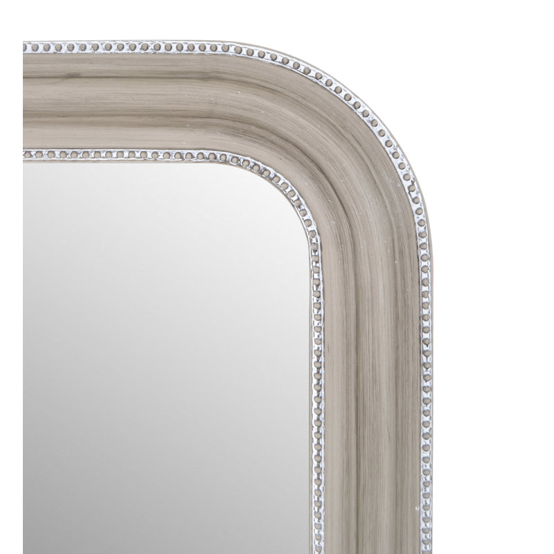 Dakota Wood Flat Wall Mirror