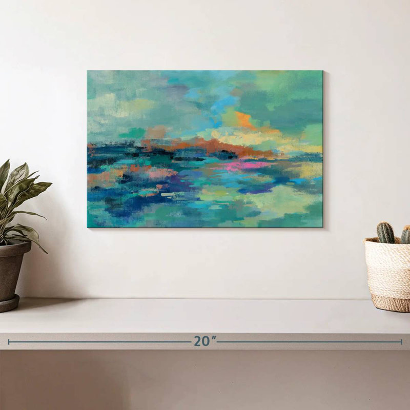 Avery Summer Seaside Abstract, H 8 po x l 12 po