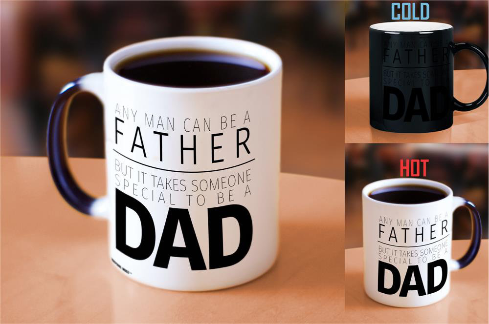 Mahaffey Father Dad Special Dad Mugs Heat-Changing Drinkware - 11oz Latitude Run®