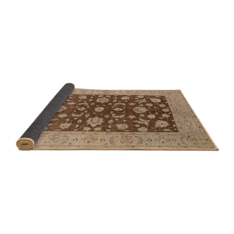 Tapis brun / beige Balig, Rond 4 pi
