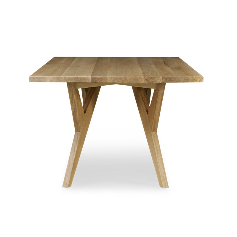 Portfolio120 Yarrow Solid Oak Dining Table, Natural