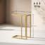 Glass Top End Table