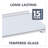 Quartet® Glass Freestanding Glass Board
