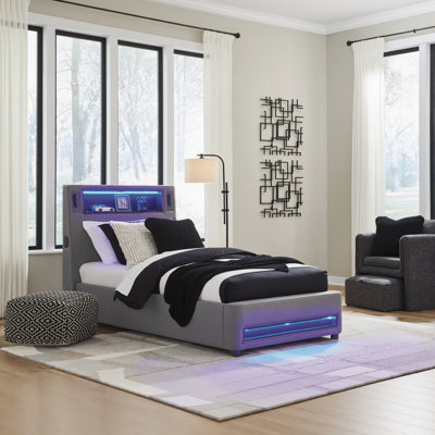Arde Twin Upholstered Bed