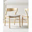 Amira 45cm H Polyester Blend Upholstered Spindle Side Chair in Beige