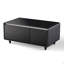 Table basse intelligente avec réfrigérateur intégré et tiroirs de congélateur, haut-parleur Bluetooth, chargement sans fil-1374655213