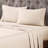 400 Thread Count Egyptian Cotton Blend Solid Deep Pocket Bed Sheet Set-1487332449-1487332452