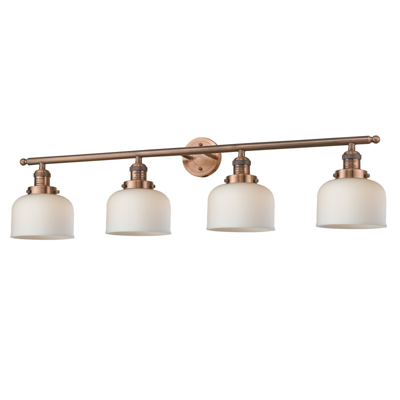 Reyhani 4 - Light Dimmable Vanity Light, Polished Chrome, Clear