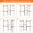 77‘’ Closet System, Industrial Pipe Clothing Rack-1395471025