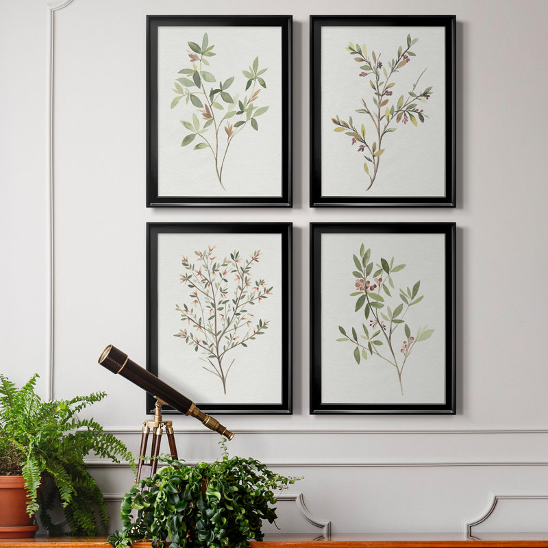 Toile simple encadrée de qualité supérieure - prête à être accrochée, H 42,5 po x l 122 po x P 1 po, Cadre noir