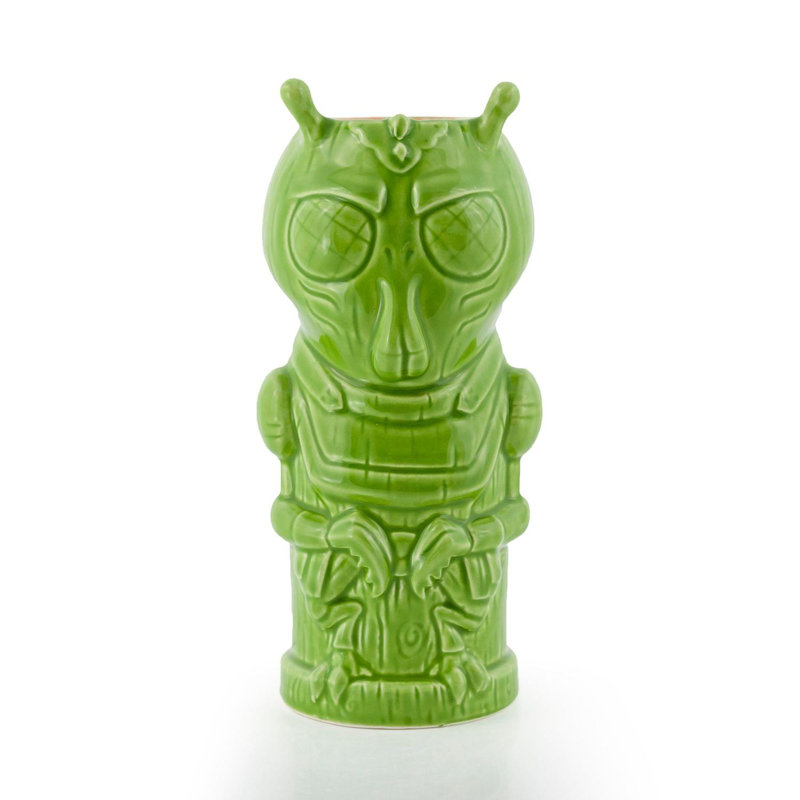 Tasse en céramique de style Tiki Geeki Tikis Rick & Morty Krombopulos Michael | Peut contenir 16 onces