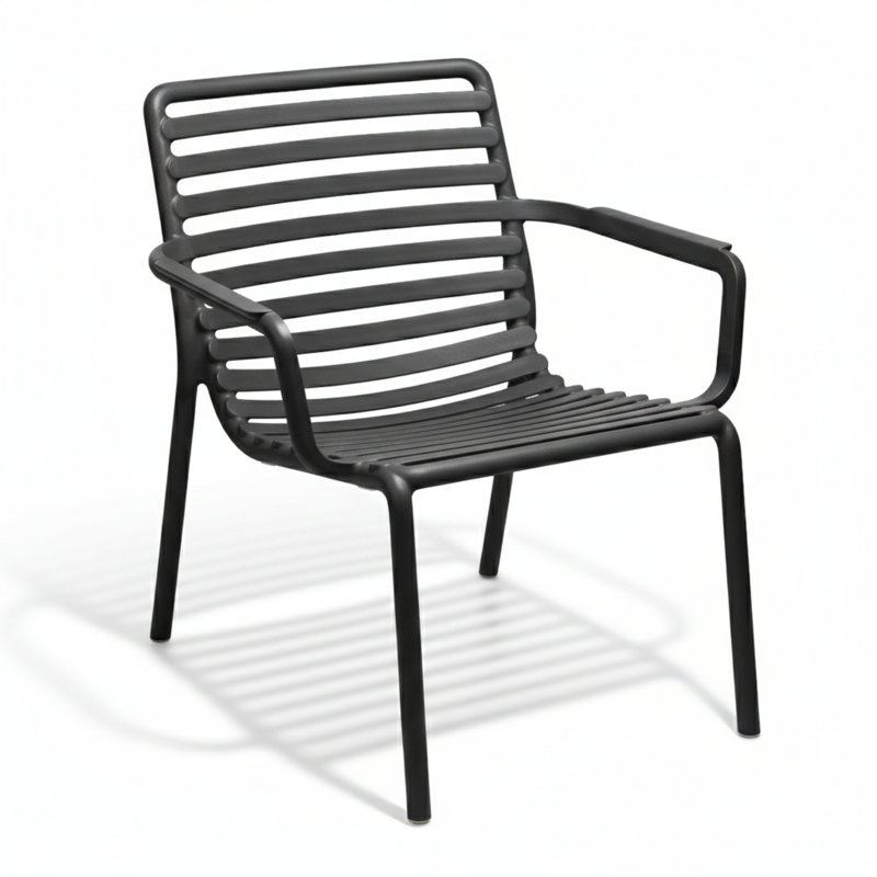 Outdoor Lounge Chair, Anthracite