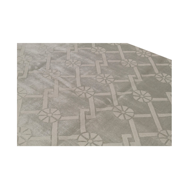 Fairford Geometric Area Rug in Pink