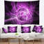 Corwin Wisps of Smoke Mauve en tapisserie noire-28504692