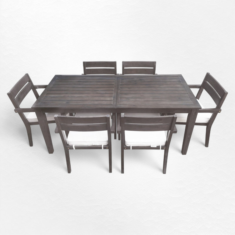 Ensemble repas avec coussins 70,92 "Ingimund, gris
