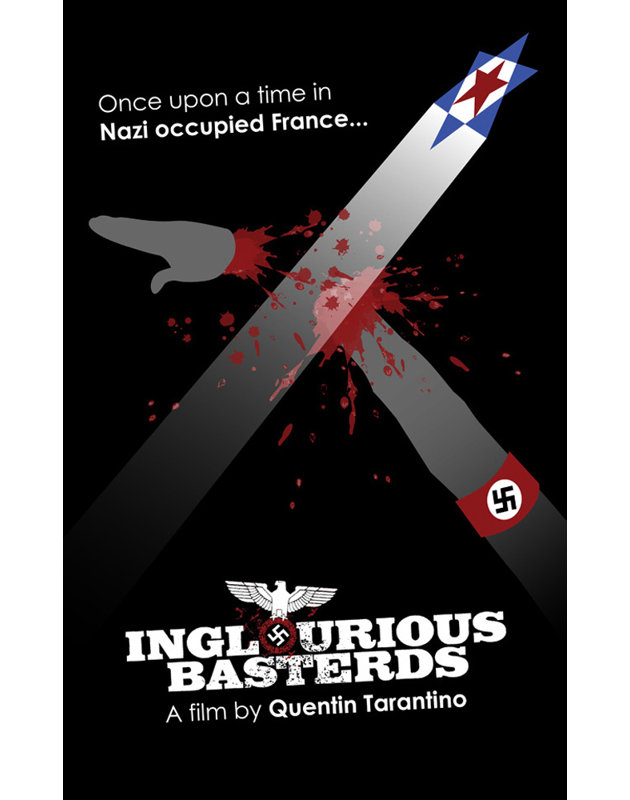 Inglourious Basterds, H 24 po x l 15 po
