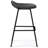 Dafney Upholstered Metal Contemporary Stools with Padded Seat and Footrest-466883772-466883769