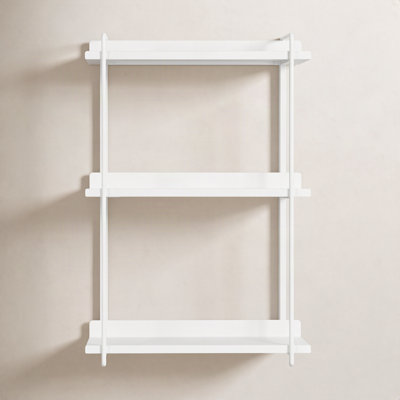 Bellamy Rectangular Metal Floating Shelf
