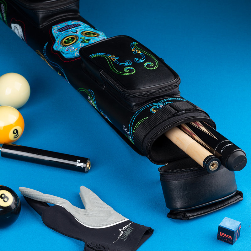 34" Calavera Pool Cue Case