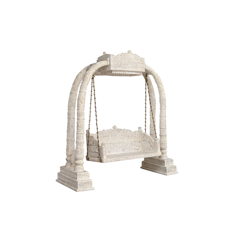 Berlene Solid Wood Swinging Bench