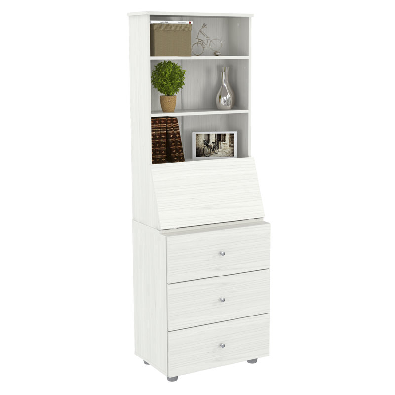 Bureau armoire Wisconsin, Chêne blanchi