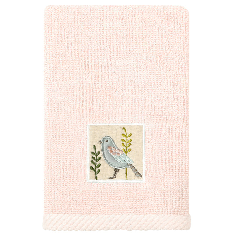 3 Piece Turkish Cotton Towel Set, Blush