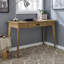 Bureau Cabral - Bureau moderne de 122 cm avec tiroir de rangement-2070336922