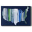 Coup de pinceau sur toile tendue USA Gallery-332629023