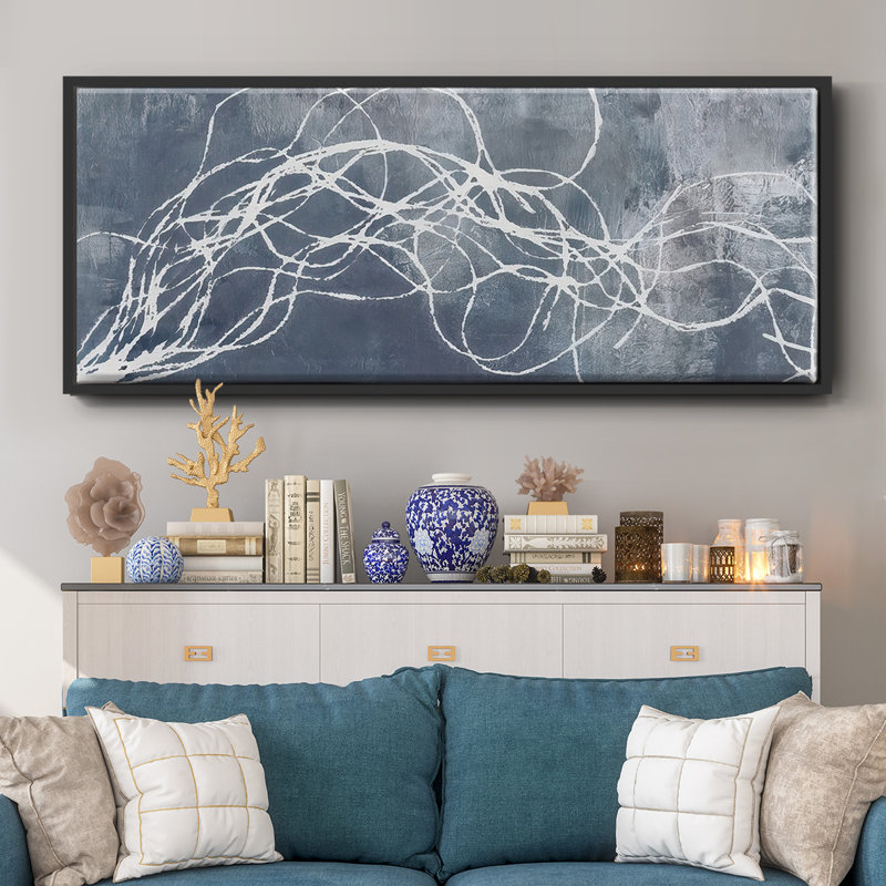 Organic Lining  II - Framed Canvas
