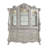 Bently Transitional Rectangular Hutch and Buffet with Touch Light in Champagne