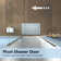 34-35.5 in.W x 72 in.H Pivot Frameless Glass Shower Door