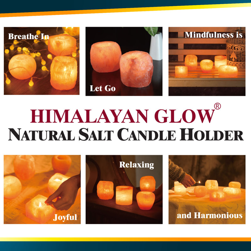 Bougeoir à bougie chauffe-plat Himalayan Glow