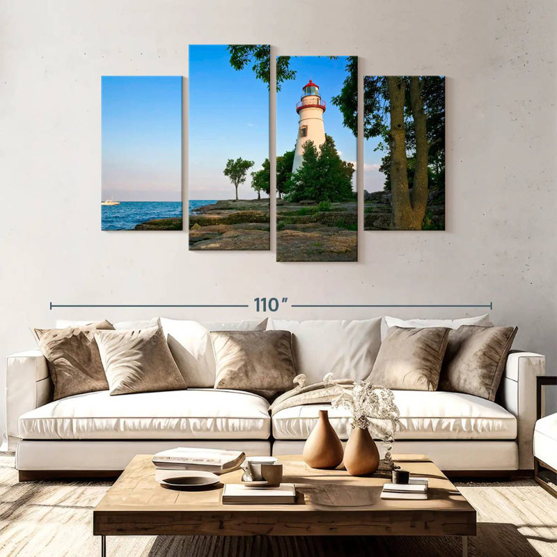 Aletra, phare de Marblehead, Ohio, H 54 po x l 84 po
