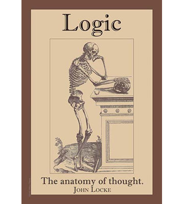 « logic » par john locke-impression d’art graphique