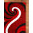 GloryRugs ModernSwirlsAreaRug,Carpet forBedroom,LivingRoom,Dining-Sevilla4817A(Red)-1169252081