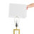 28.5 Metal Single Table Lamp With Pull Chain