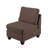 Black Coffee Modular - 2Pc, Linen-Like Fabric Decorated, Wood Frame Chairs 2Pc In Coffee, Hot Design,