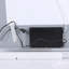 Miroir de salle de bain à DEL avec cadre en aluminium et miroir biseauté