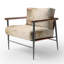 Fauteuil rustique floral-1019624876