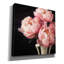 Toile épique Graffiti «Coral Pivoines 6» par Debra Van Swearingen, 12 po x 12 po